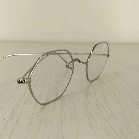 カネコオプティカル KANEKO OPTICAL 別注 URA-9 オクタゴン シルバー グラス メンズ